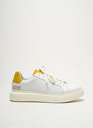 Baskets semelle amovible bout rond jaune AMBITIOUS homme
