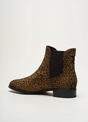 Bottines/boots talon bas talon plat jusqu'à 3cm marron MAM'ZELLE femme