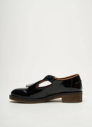 Derbies matière lisse talon plat jusqu'à 3cm noir CIRAGE femme