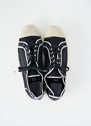 Baskets bout rond bout rond noir BENSIMON unisexe