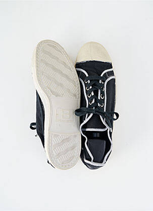 Baskets bout rond bout rond noir BENSIMON unisexe