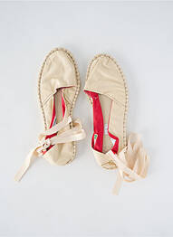 Espadrilles fermeture lacets talon plat jusqu'à 3cm beige HAVAIANAS femme