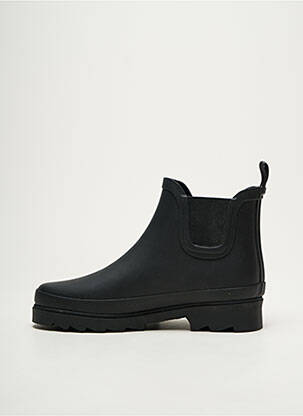 Bottines/boots matière lisse talon plat jusqu'à 3cm noir MATT & NAT femme