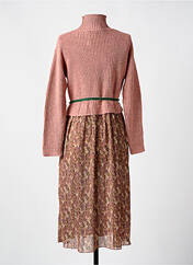 Robe mi-longue rose WIYA pour femme seconde vue