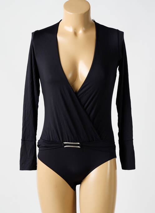 Body noir ECLIZIA BY LILLY pour femme