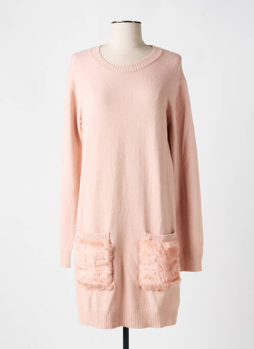 Robe pull rose ESTHER.H pour femme