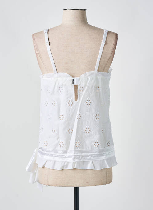 Top/Caraco blanc LEJABY pour femme