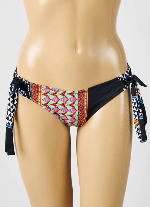 Bas de maillot de bain noir REVE EN DENTELLE pour femme