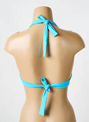 Haut de maillot de bain bleu REVE EN DENTELLE pour femme seconde vue