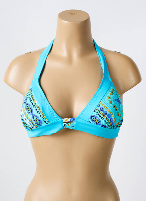 Haut de maillot de bain bleu REVE EN DENTELLE pour femme
