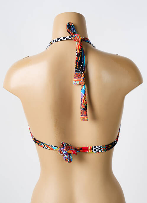 Haut de maillot de bain orange REVE EN DENTELLE femme