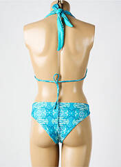 Maillot de bain 2 pièces bleu REVE EN DENTELLE pour femme seconde vue