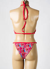 Maillot de bain 2 pièces rouge REVE EN DENTELLE pour femme seconde vue