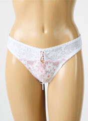 Tanga blanc KONRAD pour femme seconde vue