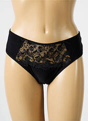 Tanga noir KONRAD pour femme seconde vue