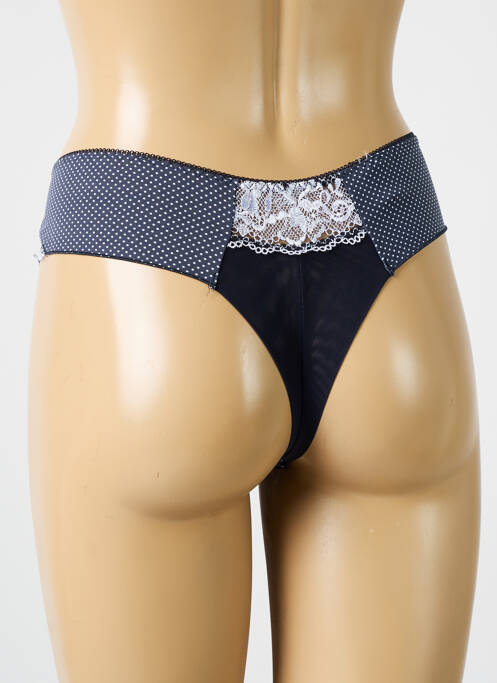 Tanga bleu KONRAD pour femme