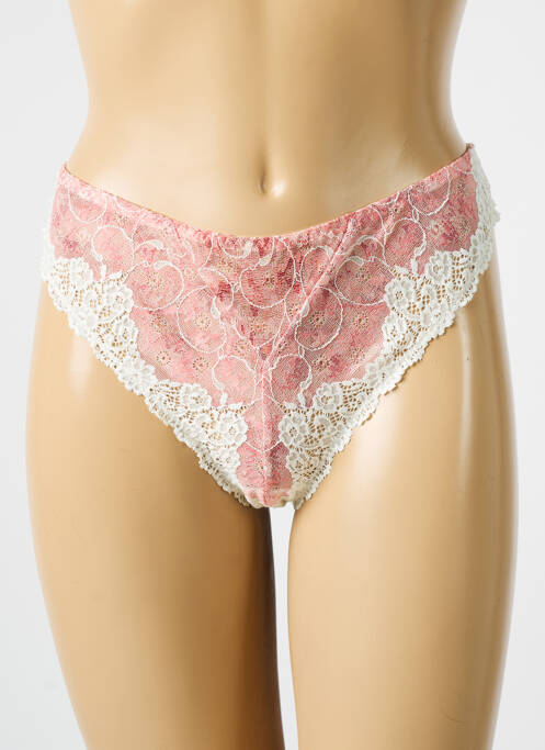 Tanga rose ANTINEA pour femme