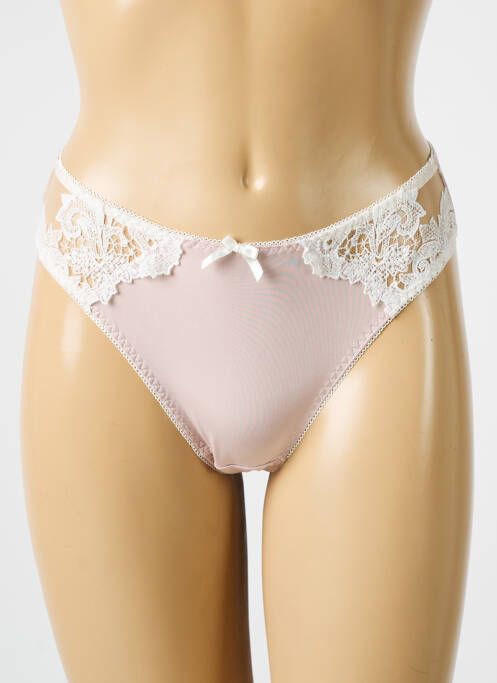 Tanga rose KONRAD pour femme