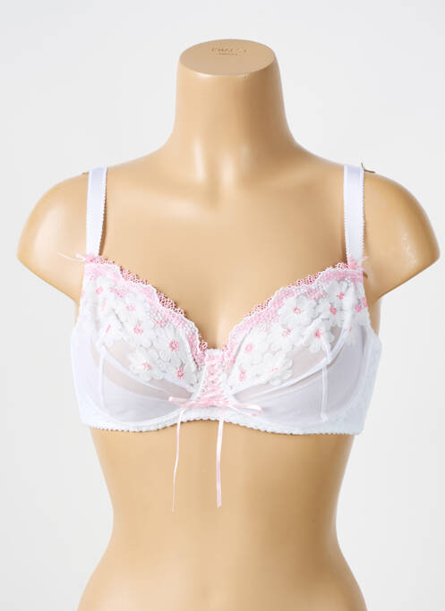 Soutien-gorge blanc KONRAD pour femme