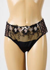 Tanga noir KONRAD pour femme seconde vue