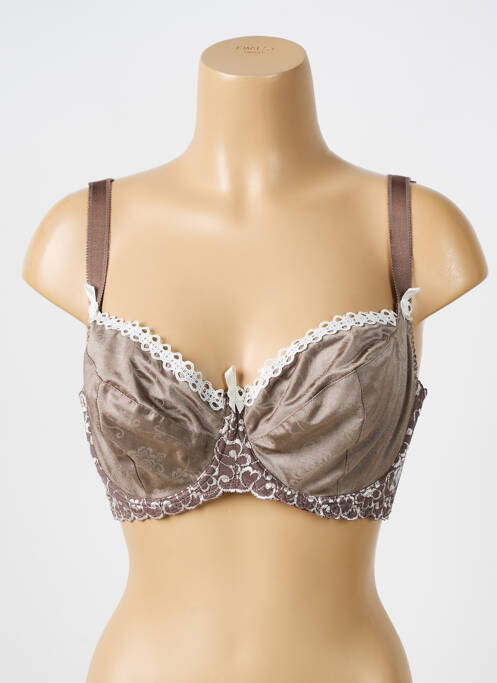 Soutien-gorge marron KONRAD pour femme