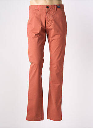 Pantalon chino poches taille normale orange TOMMY HILFIGER homme