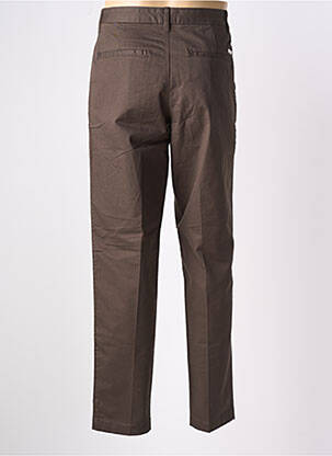 Pantalon chino tissage popeline taille normale marron ARMANI EXCHANGE homme