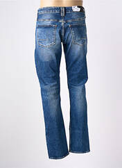 Jeans coupe slim bleu LE TEMPS DES CERISES pour homme seconde vue