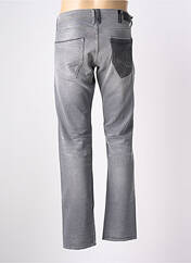 Jeans coupe slim gris LE TEMPS DES CERISES pour homme seconde vue