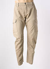 Pantalon cargo marron LE TEMPS DES CERISES pour homme seconde vue