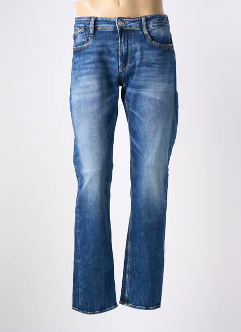 Jeans coupe slim bleu LE TEMPS DES CERISES pour homme