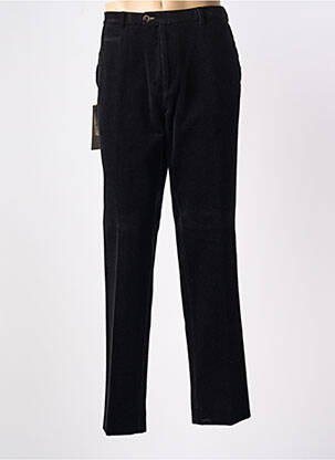 Pantalon droit stretch taille normale noir BUGATTI homme