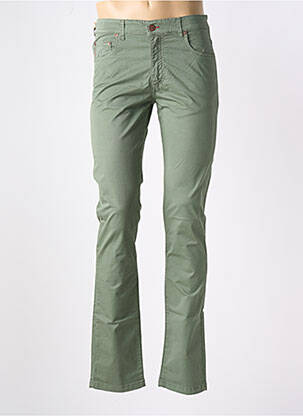 Jeans coupe slim stretch taille normale vert MCLASSICS homme