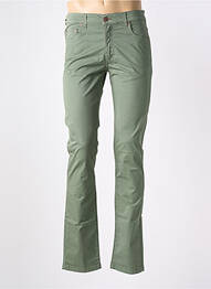 Jeans coupe slim stretch taille normale vert MCLASSICS homme