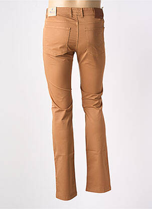 Jeans coupe slim stretch taille normale marron MCLASSICS homme