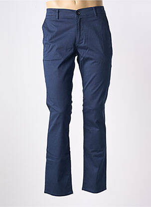 Pantalon chino tissage popeline taille normale bleu ARMANI EXCHANGE homme
