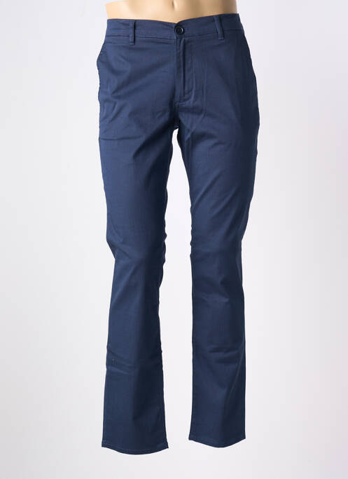 Pantalon chino tissage popeline taille normale bleu ARMANI EXCHANGE homme