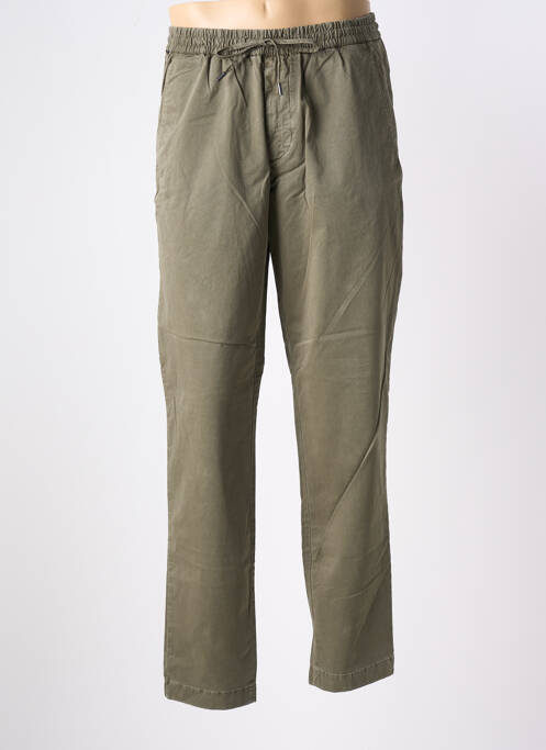Pantalon droit vert TOMMY HILFIGER pour homme