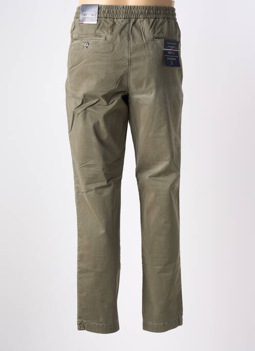 Pantalon droit vert TOMMY HILFIGER pour homme