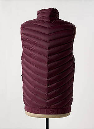 Doudoune poches sans capuche rouge ARMANI EXCHANGE homme