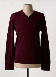 Pull col v manches longues violet ARMANI EXCHANGE homme