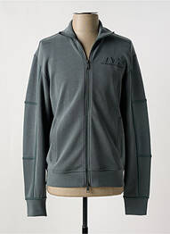 Veste casual resserrée sur le bas gris ARMANI EXCHANGE homme