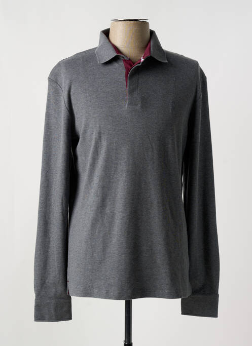 Polo manches longues manches longues gris VICOMTE ARTHUR homme