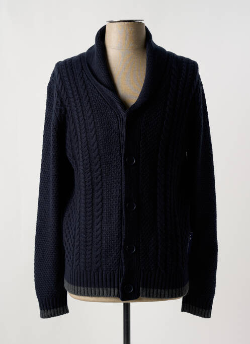 Gilet manches longues bleu ARMANI EXCHANGE pour homme