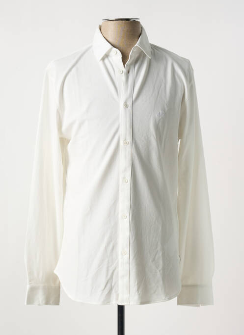 Chemise manches longues blanc ARMANI EXCHANGE pour homme