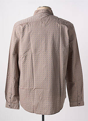 Chemise manches longues manches longues gris MCS homme