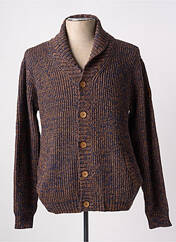 Gilet manches longues marron MCS pour homme seconde vue