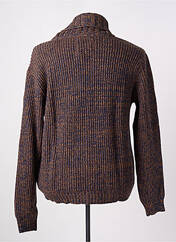 Gilet manches longues marron MCS pour homme seconde vue