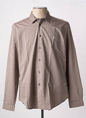 Chemise manches longues gris MCS pour homme seconde vue