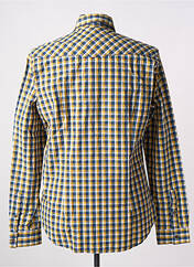 Chemise manches longues jaune MCS pour homme seconde vue